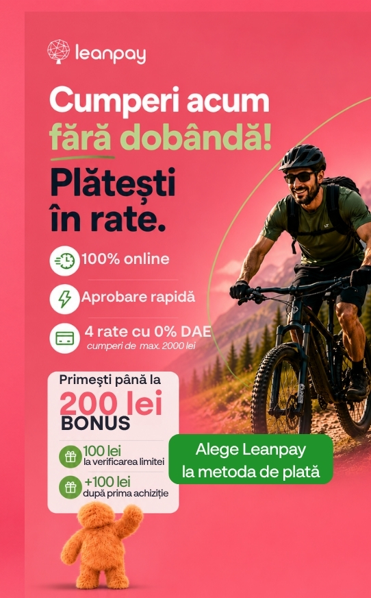 Bicicleta Copii Dhs B-Bike - 8.3 Inch, Rosu