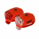 Set Lumini Bicicleta P2R Freyo - Rosu