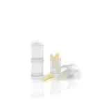 Recipient pentru lapte praf Twistshake, 100 ml, Alb