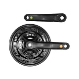 Angrenaj Pedalier Mtb - Brat 152Mm, 3 x 6/7 Viteze, 42-34-24T, Negru