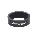 Distantier furca Force 1.1/8 10mm Negru Carbon