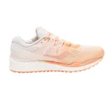 Saucony - pantofi alergare pentru femei Freedom Iso 2 - alb portocaliu deschis piersica