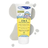 Triswim - 2 in 1 junior - sampon si gel de dus - sweet persimmon - 200ml
