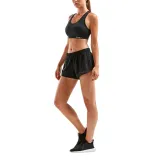 2XU - Pantaloni scurti de alergare pentru femei GHST 3" Stretch Woven Short - negru
