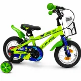 Bicicleta Copii DHS Dino - 12 Inch, Verde, Reambalat
