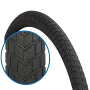 Anvelopa Bicicleta Colinelli ZY-032 - 16 x 1.95 Inch, Negru