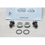 Crank Arm Bolts Truvativ M12/M22 Crmo Self-Extracting - Black