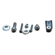 Red Front Derailleur Spare Parts Kit - Silver