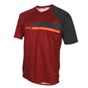 Tricou Ciclism O'Neal Pin It - S, Rosu-Portocaliu