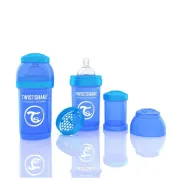 Biberon Anticolici Twistshake 180 ml, Albastru