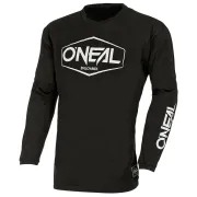 Bluza Ciclism Copii Bumbac O'Neal Element Hexx V.22 - S, Negru-Alb