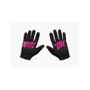 Manusi copii Muc-Off Youth Rider Gloves Shred Hot Chilli Pepper L
