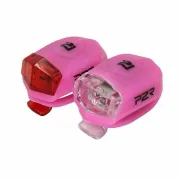 Set Lumini Bicicleta P2R Freyo - Roz