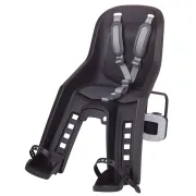 Scaun Bicicleta Copii Polisport Bubbly Mini Plus FF - Negru-Gri