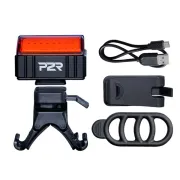 Set Lumini Bicicleta P2R LUMOIX 70 (USB) - Negru