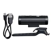Set Lumini Bicicleta P2R LUMOIX 70 (USB) - Negru