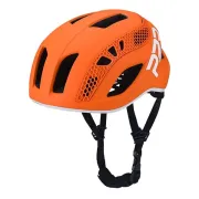 Casca Ciclism P2R ZENERO - 55-58 cm, S-M, Portocaliu-Alb