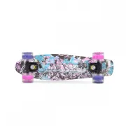 Skateboard 22`` Graffiti Roz Led