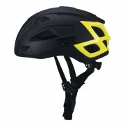 Casca Ciclism P2R RODEO - 55-58 cm, S-M, Negru-Galben