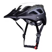 Casca Force Aves MTB E-bike, Alb/Negru Mat L-XL (58-61 cm)