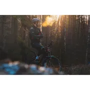 Casca Force Aves MTB E-bike, Alb/Negru Mat L-XL (58-61 cm)