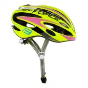 Casca Force Road Pro, fluo/roz S-M (54-58 cm)