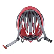 Casca Force Bat Negru/Alb/Rosu L-XL (57-61 cm)