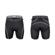 Pantaloni Force Blade MTB cu sub-pantaloni cu bazon Negru XXL