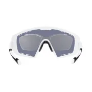 Ochelari Force Ombro Plus, lentila rosie, alb mat