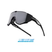 Ochelari Force Creed, lentila neagra oglinda, negru