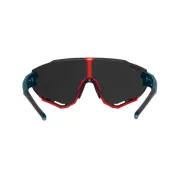 Ochelari Force Creed, lentila neagra oglinda, rosu petrol