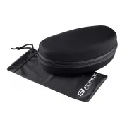 Ochelari Force Creed, lentila neagra oglinda, rosu petrol