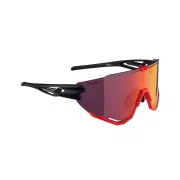 Ochelari Force Creed, lentila revo rosie, negru/rosu