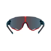 Ochelari Force Creed, lentila revo rosie, negru/rosu