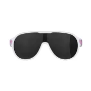 Ochelari Force Rosie, lady/junior, lentila neagra, alb/roz