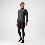 Jacheta de vant Castelli Squadra Stretch, Negru/Antracit, XXL