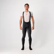 Pantaloni lungi cu bretele Castelli Velocissimo 5, Negru/Gri, XXL