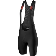 Pantaloni scurti cu bretele Castelli Premio Black W, de dama, Negru, S