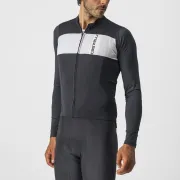 Tricou cu maneca lunga Castelli Prologo 7 LS, Antracit/Alb, L