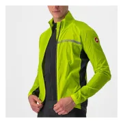 Jacheta de vant Castelli Squadra Stretch, Galben Fluo, S