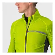 Jacheta de vant Castelli Squadra Stretch, Galben Fluo, S