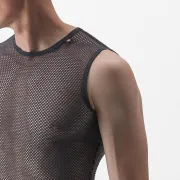 Bluza corp fara maneci Castelli Miracolo Wool SL Gri S