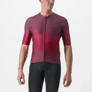 Tricou cu maneca scurta Castelli Aero Race 6.0 Visiniu XXL