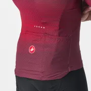 Tricou cu maneca scurta Castelli Aero Race 6.0 Visiniu XXL