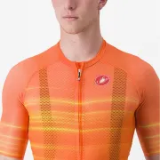 Tricou cu maneca scurta Castelli Climbers 3.0 SL2 Portocaliu XL
