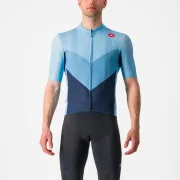 Tricou cu maneca scurta Castelli Endurance PRO 2 Bleu/Albastru/Bleumarin XXL