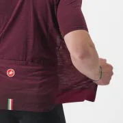 Tricou cu maneca scurta Castelli Essenza Visiniu L