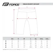 Pantaloni Scurti Force Blade MTB Fara Bazon Black XL