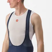 Pantaloni scurti cu bretele Castelli Entrata 2 Indigo XXL