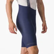 Pantaloni scurti cu bretele Castelli Espresso Indigo M